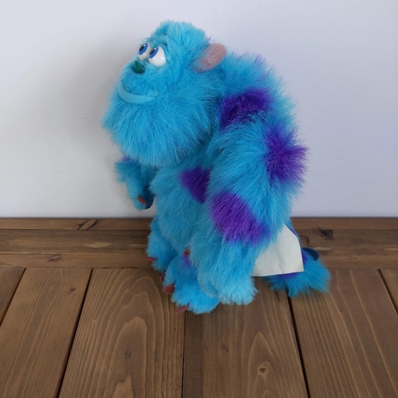 2001 Sulley Plush 9” Disney Pixar Hasbro Monsters, Inc. Plush James P. Sulley - Picture 2 of 7